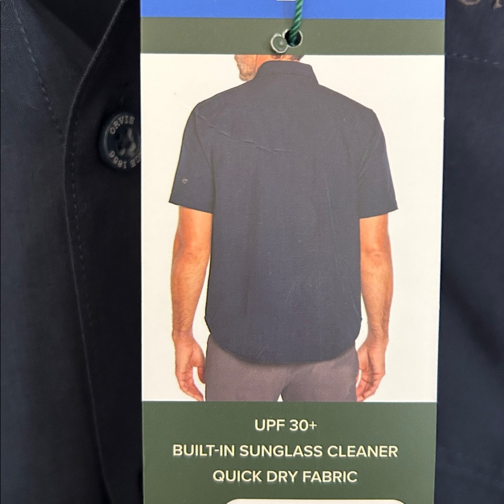 NWT Orvis short sleeve Tech Shirt - Picture 5 of 5